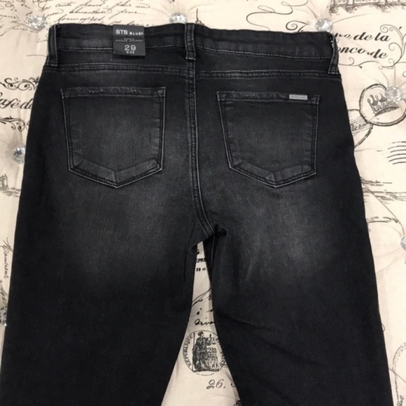 STS BLUE Emma Ripped Crop Jeans - Picture 5 of 7